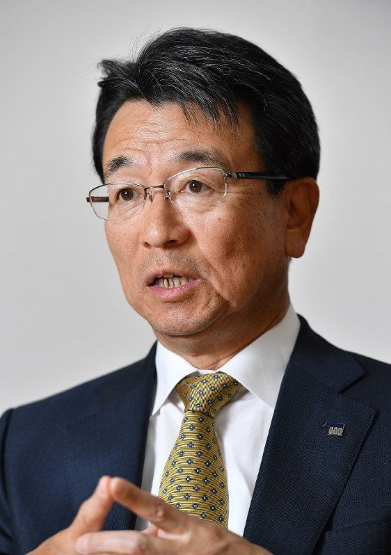 오노약품의 사가라 교 CEO(사진 출처 - 구글).jpg